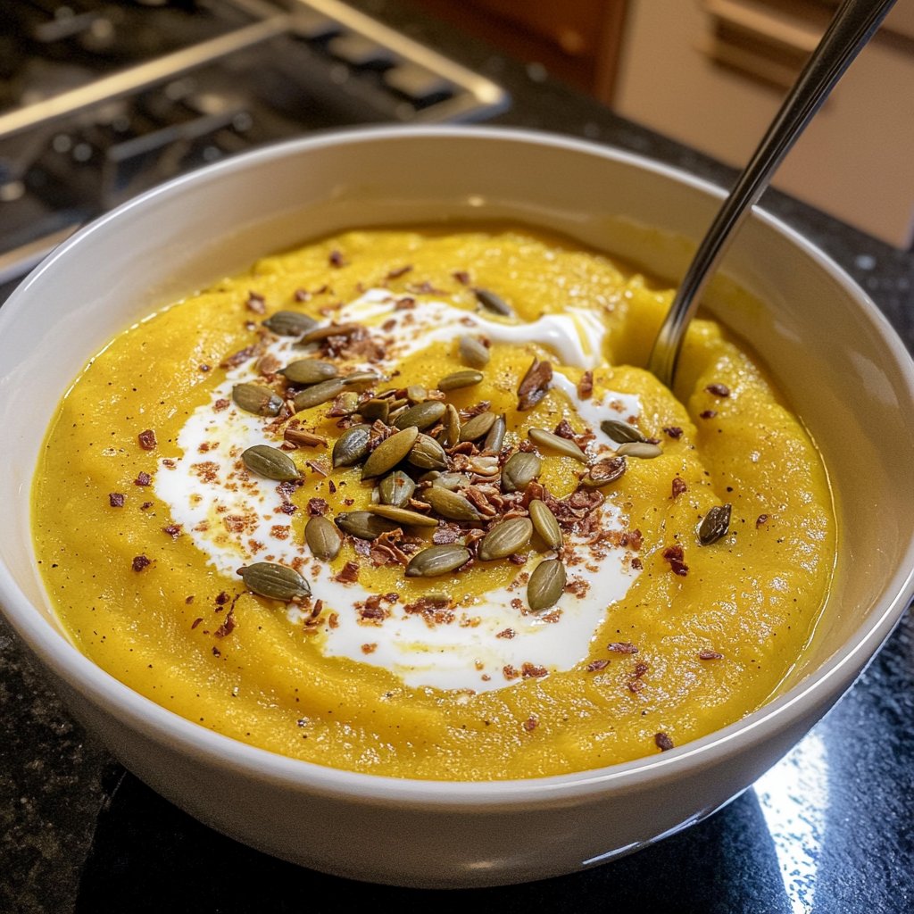 Roasted Acorn Squash Soup