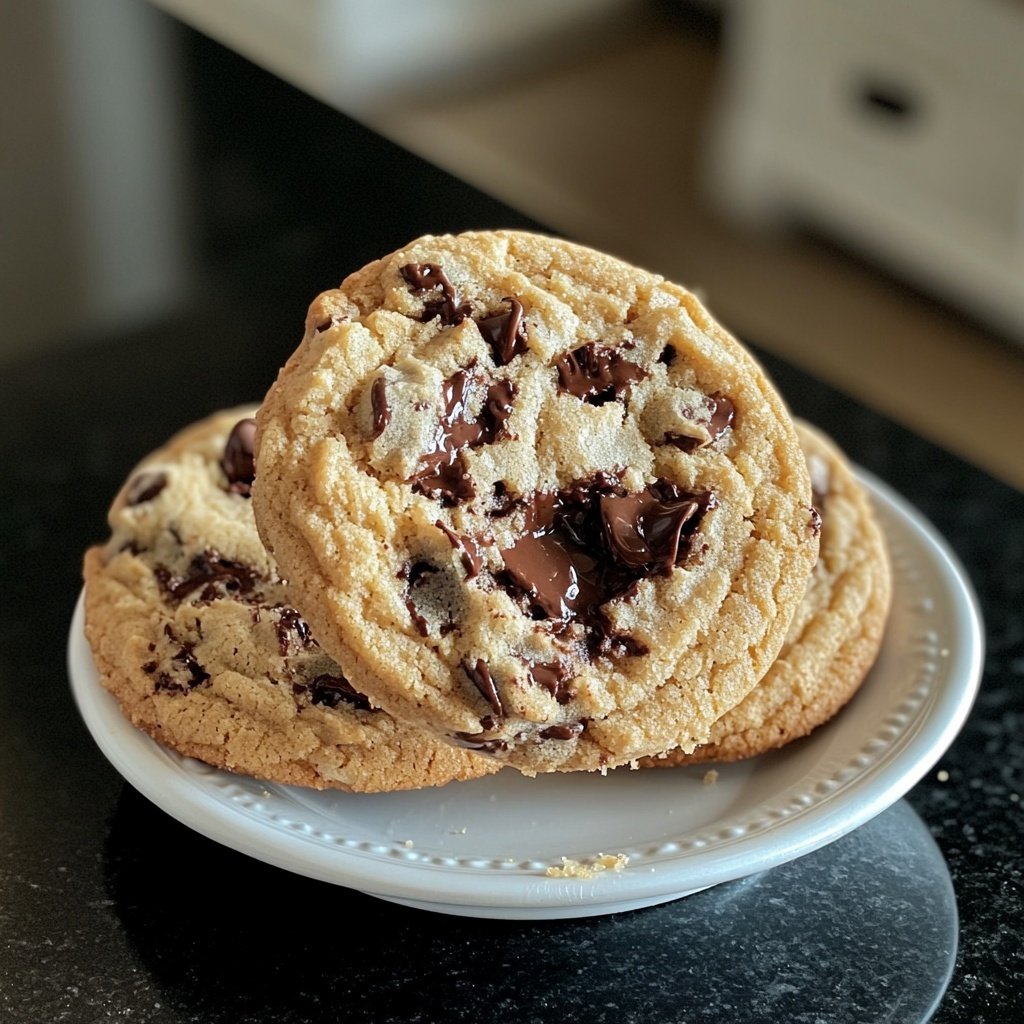 Bakery-Style Chocolate Chip Cookies
