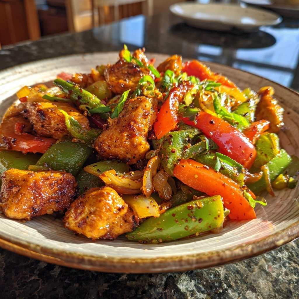 Easy Healthy Chicken And Veggie Stir Fry