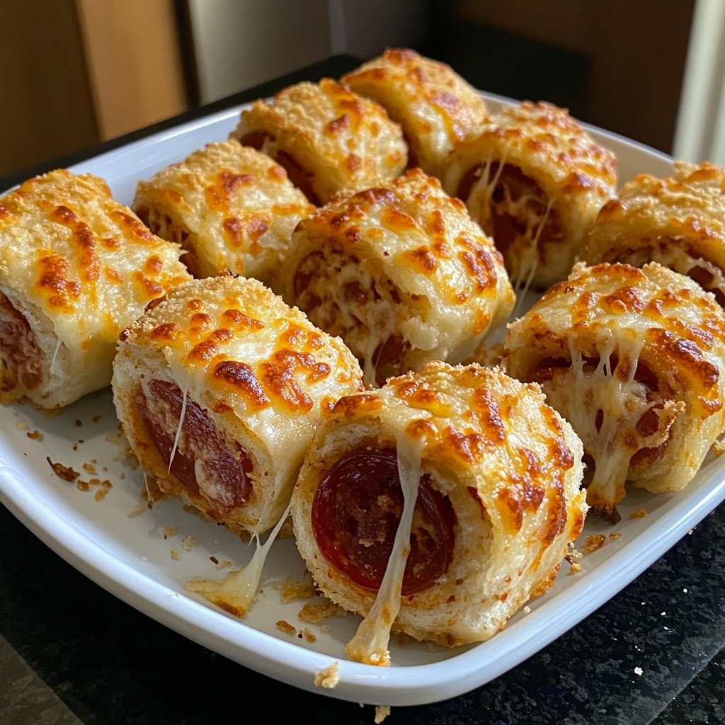 Crispy Air Fryer Pizza Rolls