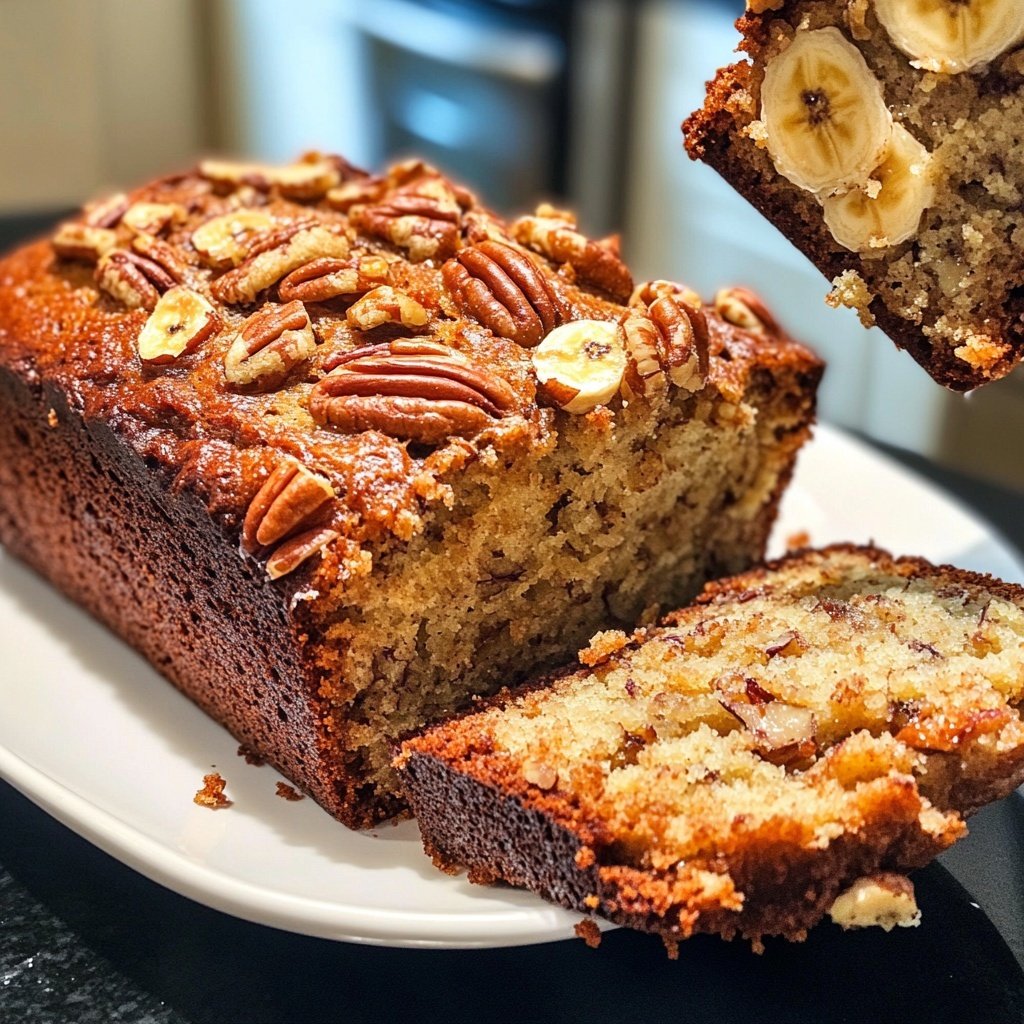 Banana Bread with Pecans Recipe