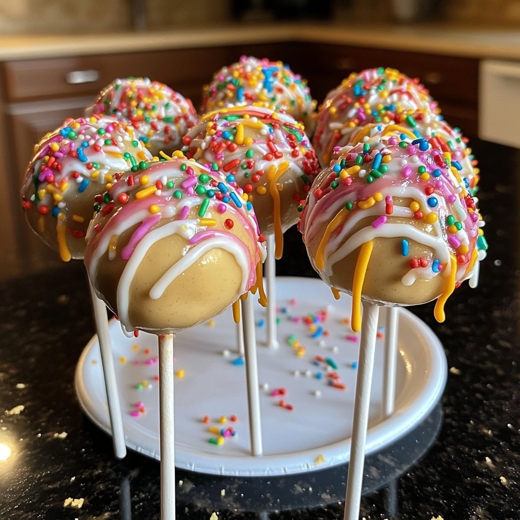 Starbucks Copycat Birthday Cake Pops