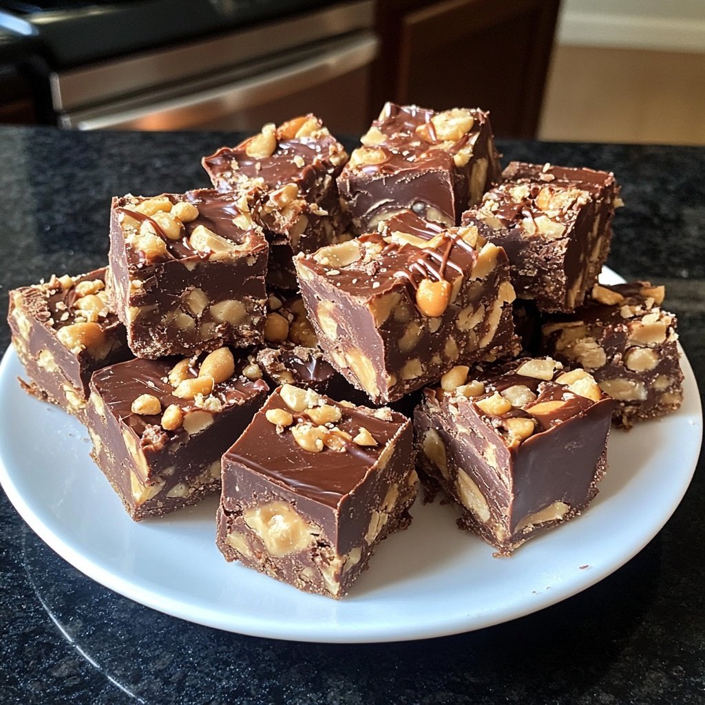 Snickers Fudge Recipe
