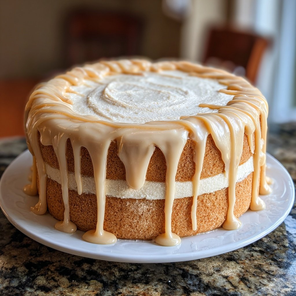 Vanilla Cake With Butter Frosting