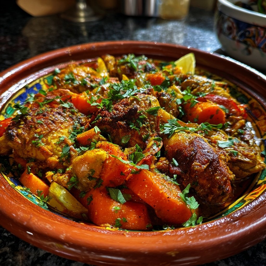 Global Flavors Moroccan Chicken Tagine