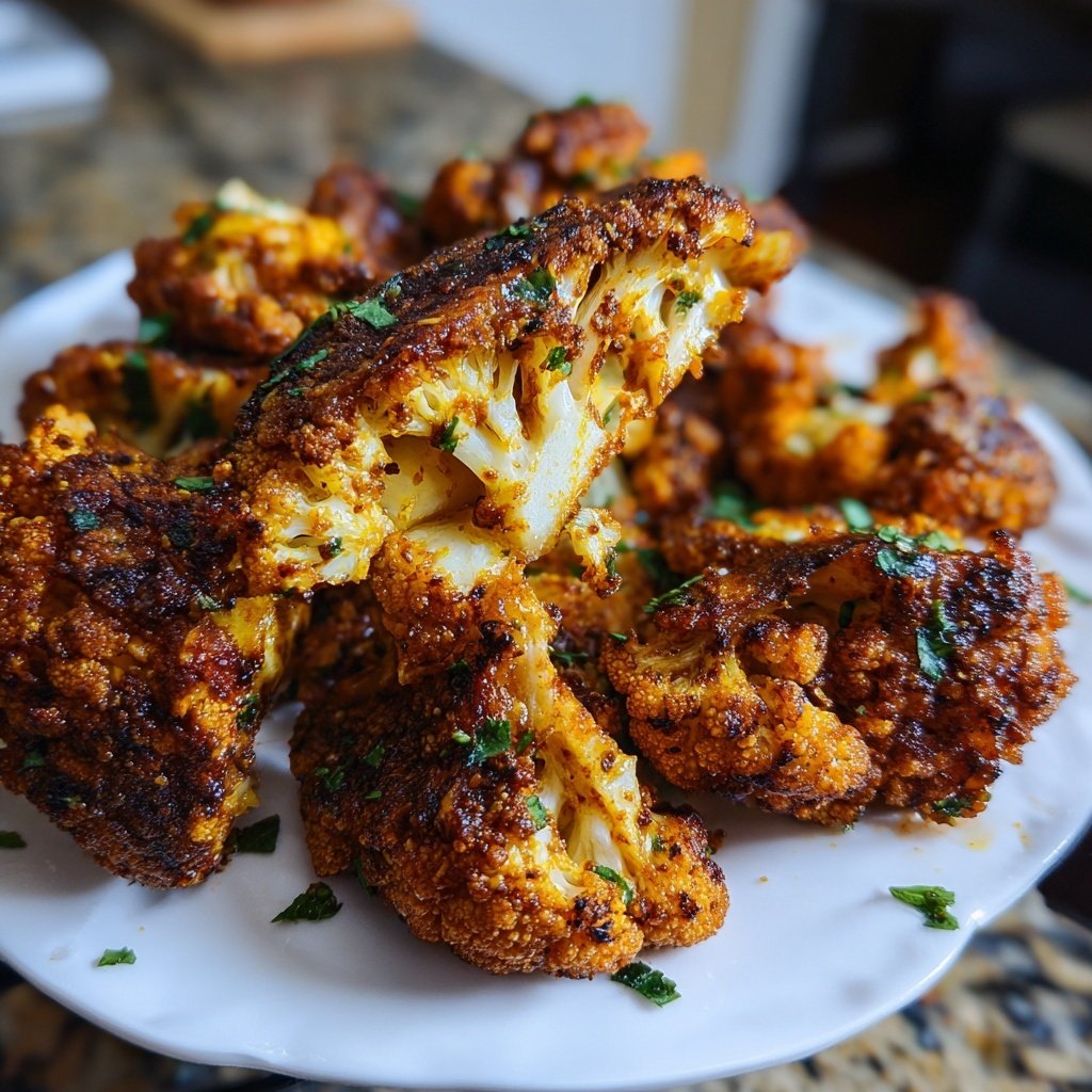 Jamaican Jerk Cauliflower