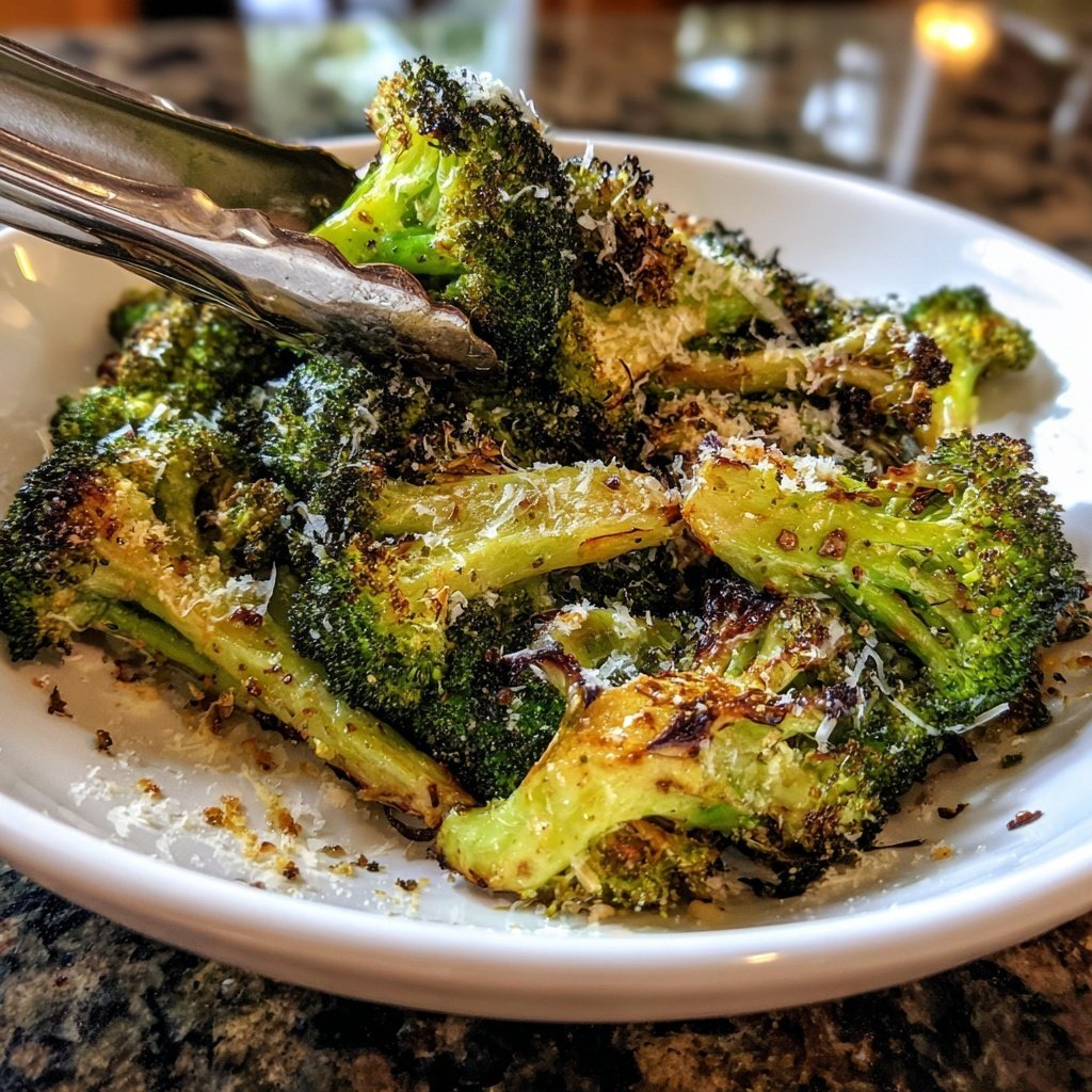 Roasted Broccoli With Parmesan