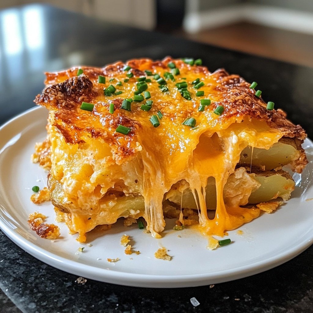Sunday Cheesy Potato Bake